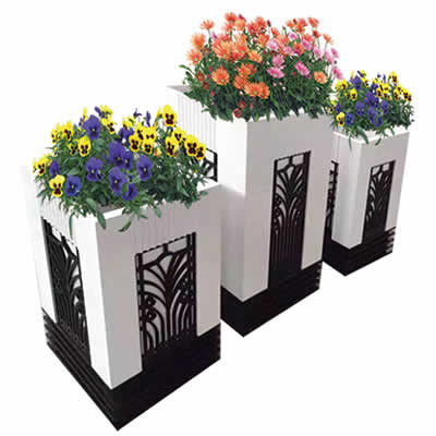 PVC花箱護（hù）欄07