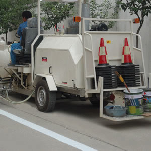 大型常溫無氣噴塗標線